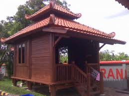 Gazebo Rumah Adat Model Jawa