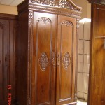 Lemari Pakaian Jati Rahwana 2 Pintu,Lemari Pakaian Jati 2 Pintu