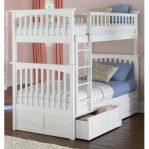 Tempat Tidur Anak Tingkat Warna Putih