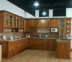 Kitchen Set Jati Minimalis Jepara