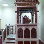 Mimbar Masjid Ukiran Marmer Mewah