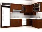 Set Kitchen Jati Simpel Minimalis Mewah