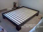 Tempat Tidur Minimalis Black Doff