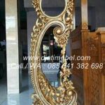Jam Hias Mewah Ukiran Emas Jepara