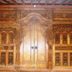 Pintu Gebyok Jawa Jati Ukir