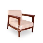 Sofa Santai Shackleton Custard Eropa