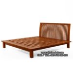 Tempat Tidur Minimalis Jati Tradisi