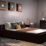 Tempat Tidur Minimalis Unik Jati