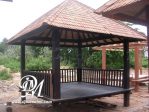 Gazebo Bale Glugu Atap Sirap