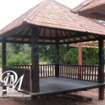 Gazebo Bale Glugu Atap Sirap