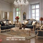 Kursi Sofa Tamu Eropa Klasik Vintage