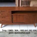 Bufet Retro Rak Tv Minimalis
