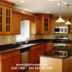 Kitchen Set Jati Mewah Brown Modern