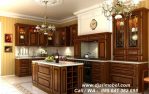 Set Dapur Minimalis Kayu Jati Brown