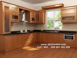 Kitchen Set Minimalis Jati Modern