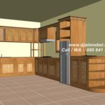 Kitchen Set Model Ukir Mewah Terbaru