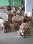 Kursi Tamu Kepiting Ukir 3D Kayu Trembesi