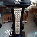 Podium Kementrian Jati Minimalis Doff