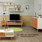 Set Bufet Tv Retro Unik Vintage Harga Murah