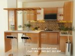 Set Kitchen Dan Bar Jati Minimalis Elegan