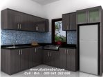 Set Kitchen Jati Model Minimalis Jepara