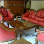 Set Kursi Tamu Ganesha Jumbo Ukir Mawar