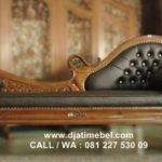 Kursi Sofa Jati Louis Angsa Minimalis