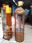 Lemari Hias Model Botol Jati Minimalis